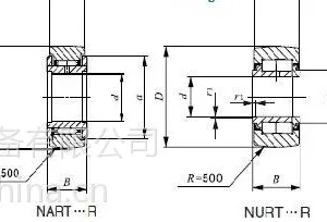 日本IKO品牌NART滚子从动轮,NURT滚子从动轮