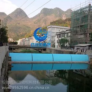 供应液压活动坝MC-QT618 ***技术 淘汰落后的橡胶坝和翻板坝 水闸 拦水坝 钢坝闸