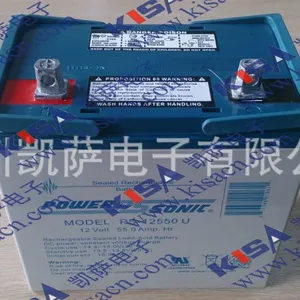 PS-12550 Power-sonic 密封铅酸蓄电池 免维护 阀控式12V