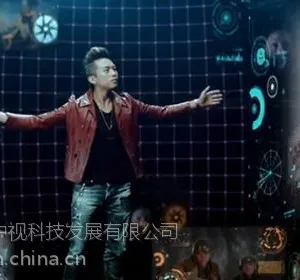 供应奔跑吧兄弟邓超3D全息技术宣传片专用全息投影膜幻像膜