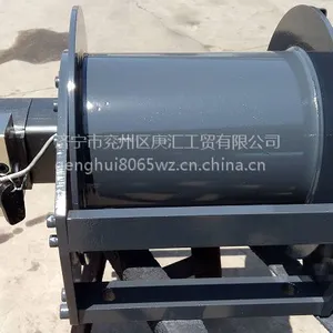 广汇单绳拉力3吨液压绞车3t液压卷扬机马达内置凿岩机械专用质量***