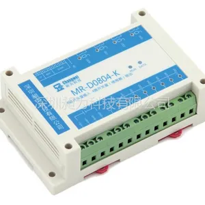 供应供应8路开关量输入4路继电器输出模块 开关量采集控制模块 MR-D0804-K