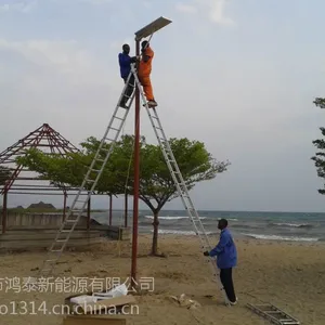 深圳厂家直供云南,昆明,鸿泰新能源太阳能路灯,一体化太阳能路灯,庭院灯