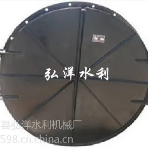 150-4000浮箱式不锈钢拍门 弘洋供应管道排污拍门