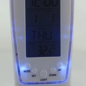 供应供应发光LCD万年历电子钟