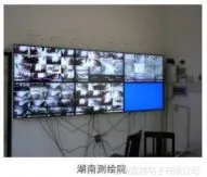 湖南测绘院大屏显示Ruoston46寸低亮超窄边液晶拼接电视墙.
