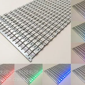 RGB5T5050LED灯条/导光板专用彩色光硬灯条/5mm宽