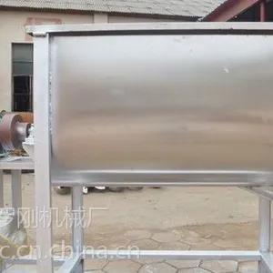 卧式搅拌机 不锈钢单层双层拌料机 干粉片料混合机1000kg