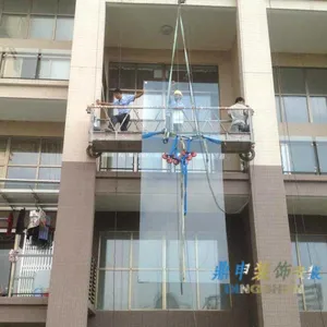 江门高明大板玻璃安装 高空电梯玻璃更换 中空玻璃定制更换