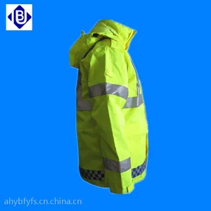 雨豹牌反光雨衣 荧光黄执勤反光衣 UB-1102