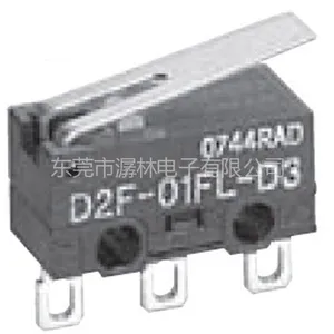 供应供应欧姆龙微动开关D2F-01FL-D3 ***