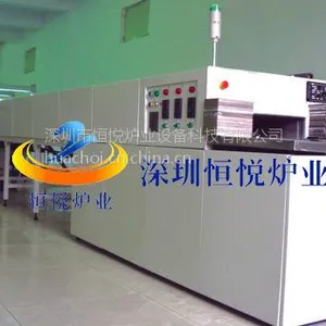 深圳恒悦手机玻璃热弯炉网帶式双管热弯炉3D曲面玻璃热弯曲屏热弯