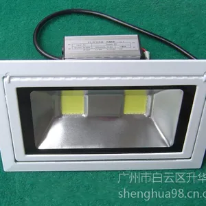 嵌入式投光灯 可调角度天花灯 双端金卤灯升级LED 40W旋转