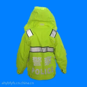 雨豹牌 款交通现场勘察服 交通反光雨衣夹克UB-1152