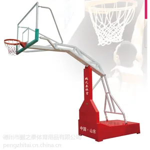 山东德州生产厂家“馨赢”牌PZT-1007大平箱仿液压蓝球架 可订制尺寸