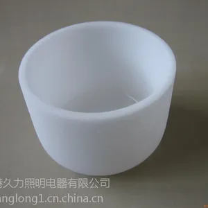 平底石英坩埚(带盖) 石英坩埚定制 耐高温石英锥形圆形坩埚正品