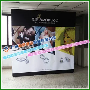 ***供应加强型铝合金拉网展架 热转印布拉网展架 量多从优kimi