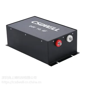 64V 16.6F风力发电变桨系统电源电容挖掘机超级电容模组