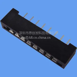 供应FPC 2.54mm DIP180度