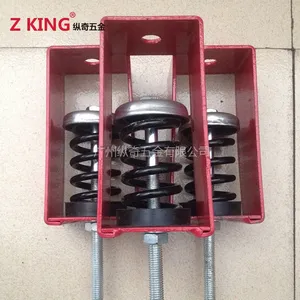 广州厂家直销XHS型阻尼弹簧减振吊架吊式减震器离心风机盘管设备