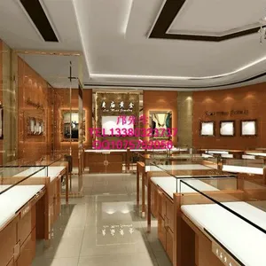 黄金展示柜，珠宝首饰展柜，不锈钢珠宝展示柜定制