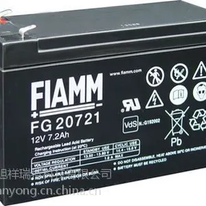 原装正品 ***蓄电池FG20721 ***蓄电池12V7.2AH FIAMM蓄电池 ***铅酸蓄电池