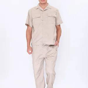 武汉天禧瑞工作服定做,车间服、劳保服批发,夏季短袖工作服套装供应