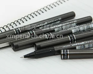 供应 三菱签字笔 uni-ball UB-155 耐水性走珠笔 0.5MM