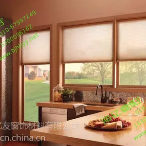 北京杜亚总代理海亿遮阳电动窗帘电动蜂巢帘