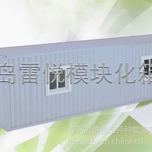6米12米集装箱活动房 工程简易办公室 钢制集装箱宿舍 野营房青岛雷悦制造