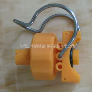 供应塑料夹扣喷嘴 喷淋前处理喷嘴 塑胶可调球形卡管扇形喷嘴