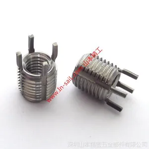 高强度四脚不锈钢插销螺套,CNC加工,山本(深圳)精密五金