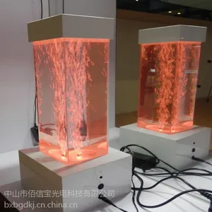 佰胜德 水舞屏风 水舞气泡柱 水柱灯 七彩水柱灯 led创意灯饰