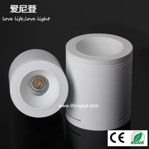 供应8寸COB筒灯 8寸明装筒灯 50W筒灯LED厂家直销