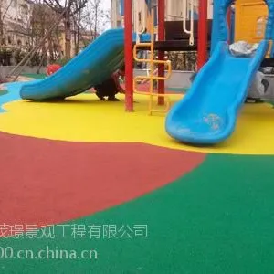 无砂透水混凝土彩色透水路面造价材料销售茂璟