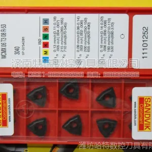 进口数控车刀片山特正宗刀片WCMX06T308-58 3040