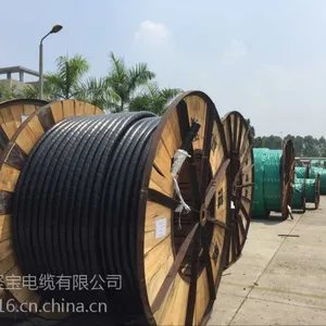 【广东坚宝电缆厂家直销量大从优】VV 3X6 1X4 铜芯交联耐火金塑(铠装)电力电缆