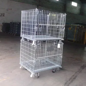 供应张家港仓储笼 张家港折叠式仓储笼 张家港笼车