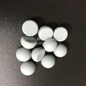 工厂提供蓝牙音箱防滑防震半球形硅胶脚垫 灰色硅胶垫 40度硅橡胶脚垫