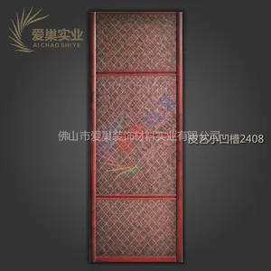 供应定制衣柜移门、推拉门、滑动门,佛山爱巢***皮艺小凹槽2408