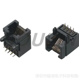 硕凌厂家供应5321网络插口安防连接器JR458P8C