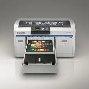 爱普生Epson SureColor F2080平台式专业数码直喷印花机T恤打印机