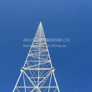 GJT三柱圆钢避雷塔、钢筋独立避雷针