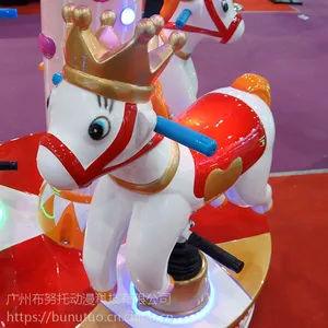 布努托新型大型游乐园儿童转马