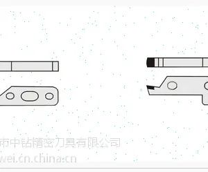 供应中钻PCD抛光刀