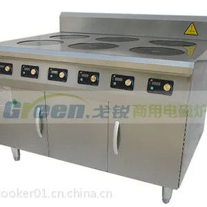 六头商用电磁煲仔炉