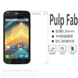 法国Wiko Pulp Fab钢化玻璃膜防爆膜手机保护膜工厂直销外贸批发
