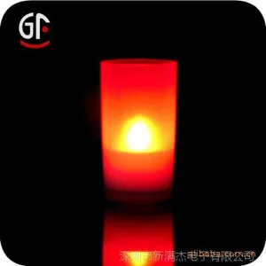 LED蜡烛灯 发光吹控蜡烛 发光用品