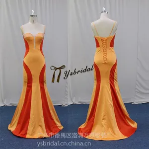 ***吊带桃心领包身显瘦长款小拖尾新娘礼服敬酒服晚会舞会礼服裙