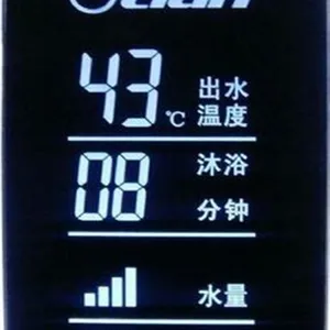 厂家供应笔段式LMC液晶显示模块热水器用LCD液晶显示屏